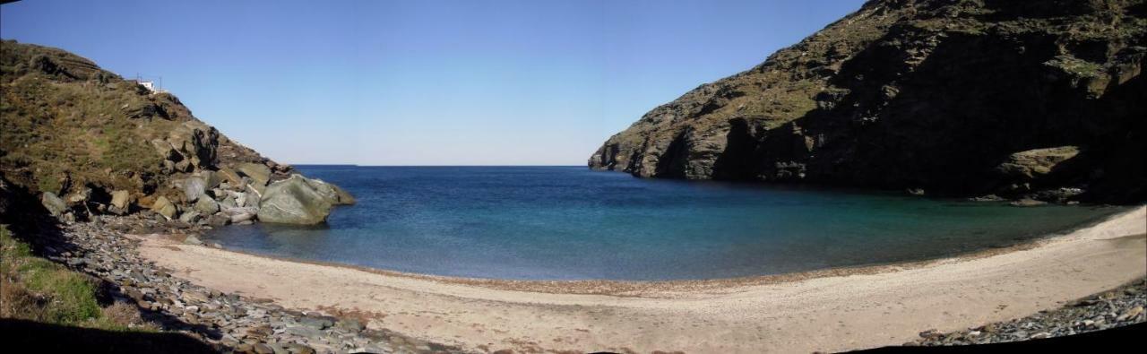 Anastasis Luxury Villa Andros With Heated Pool Sineti Exterior foto