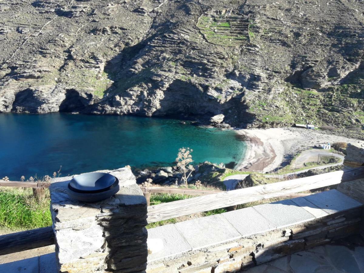 Anastasis Luxury Villa Andros With Heated Pool Sineti Exterior foto